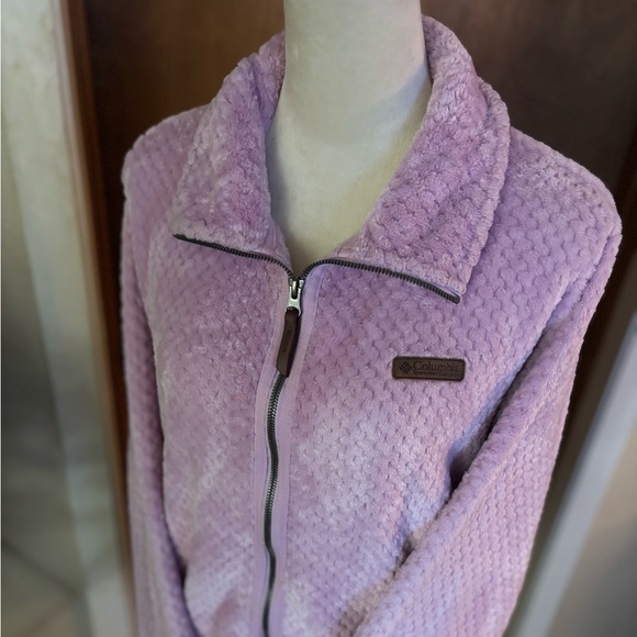 Pink Columbia zip up sweater - Picture 2 of 12